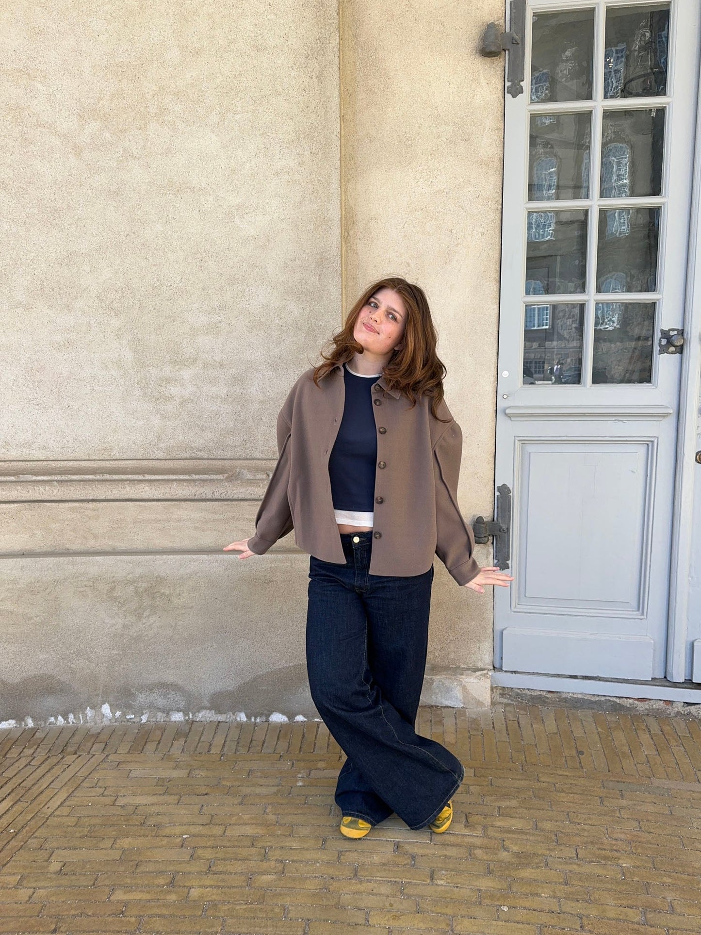 Benedikte jacket - Taupe